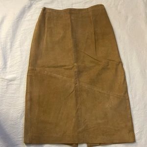 Suede A Line skirt by Siena studio New